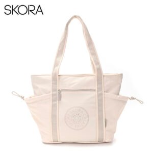 SHOPPER CORDOBA SKR CON BOLSILLOS LATERALES 34 X 35 X 15 CM