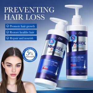 SHAMPOO MINOXIDIL 5% BIOTINA CRECIMIENTO CAPILAR 300ML 823712