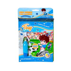 LIBRO MAGICO PARA COLOREAR FUTBOL 30 X 17 X 2.5 CM