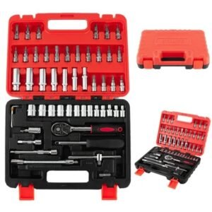 LLAVE TUBO 53PCS VALIJA CRV1053