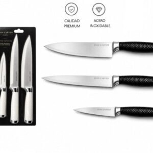 SET DE CUCHILLOS 3PCS EN BLISTER