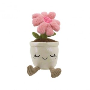 MACETA 9" FLOR ROSA