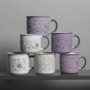 TAZA DE CERÁMICA – DISEÑO GATITOS Y MASCOTAS