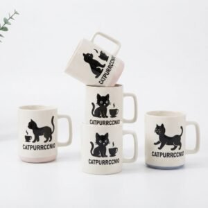 TAZA DE CERÁMICA – DISEÑO CATPURRCCINO