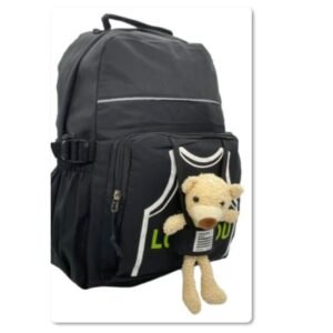 MOCHILA OSITO COD.1614 (SOLO NEGRO)