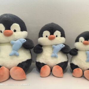 Pingüino con pez 30cm