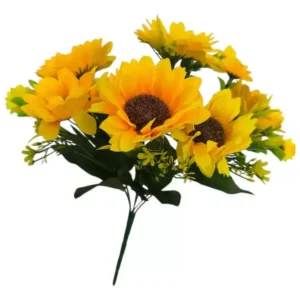Ramo girasol 6girasoles grande y 6girasoles chicos