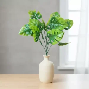 Ramo Hoja Monstera Artificial Plástico
