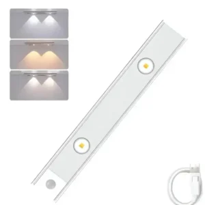 Barra Luz Led 30cm Sensor Movimiento Usb Recargable