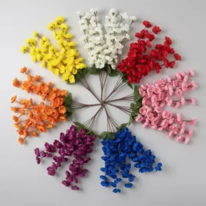 Ramo Flores Durazno Artificial Viene 60cm Alto