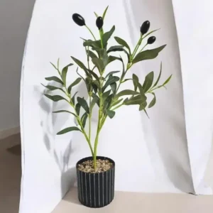 Planta Oliva Artificial Deco Casa Jardin 40cm Alto