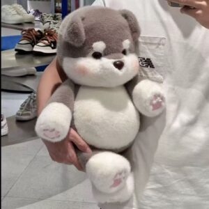 Husky patas largas gris 60cm