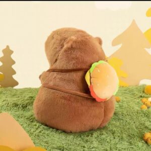 Capybara mochila hamburguesa 30cm