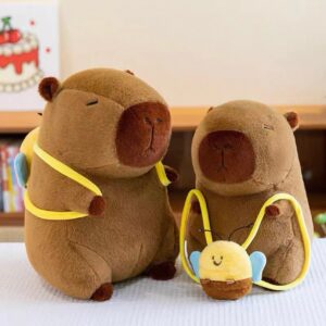 Capybara mochila abeja 30cm