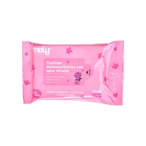 MELY TOALLITAS DESMAQUILLANTES C/ AGUA MICELAR ROSA MY891024