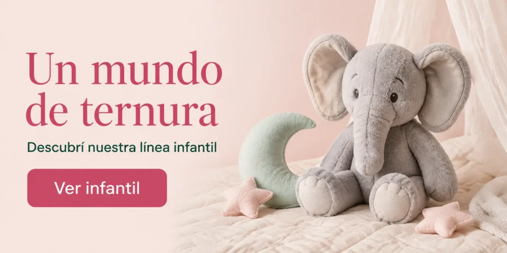 Un mundo de ternura. Descubrí nuestra línea infantil. Ver infantil.