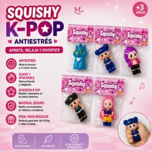 SQUISHY K-POP ANTIESTRES SURTIDO