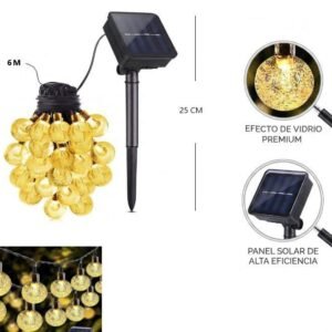 GUIRNALDA ESTACA SOLAR