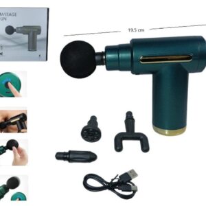 MASAJEADOR PISTOLA RECARGABLE USB