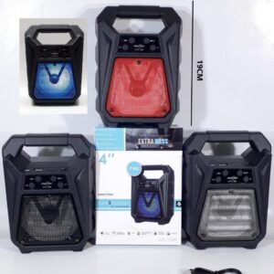 PARLANTE BLUETOOTH 4" C/ LUZ 19CM ALTO