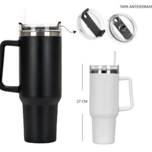 VASO TERMICO (BLANCO Y NEGRO)