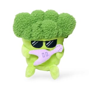 PELUCHE BROCOLI CON GUITARRA