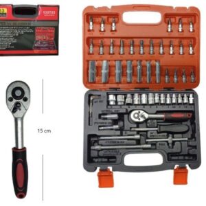 SET DE LLAVE TUBO 53PCS