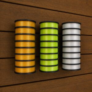Pack de 10-Nylon de Pesca Red Fish 100 m 0,50 mm 16 kg