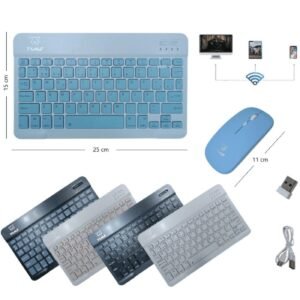 KIT DE MOUSE Y TECLADO INALAMBRICO TIME