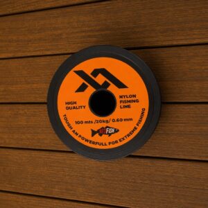 Pack de 10-Nylon de Pesca Red Fish 100 m 0,60 mm 20 kg