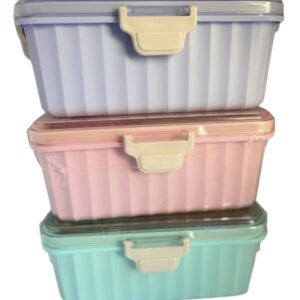 TUPPER PLASTICA RECTANGULAR C/SALSERO DELICIOUS