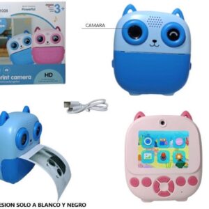 CAMARA CON IMPRESORA TERMICA BLUETOOTH