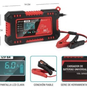 CARGADOR DE BATERIA UNIVERSAL 6A