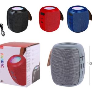 PARLANTE BLUETOOTH FM/USB FABRIC 11CM ALTO BT