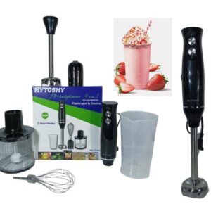 SET MINI PIMER 4 EN 1 500W 2 VELOCIDADES