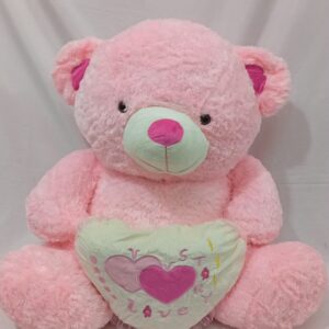 Oso con corazón love story 80cm 2 colores