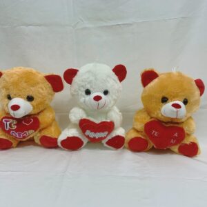 Oso con corazón amor te amo 20cm