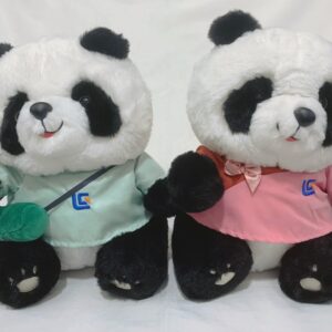 Oso panda 2 colores 25cm
