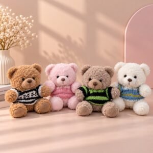 PELUCHE COLGANTE OSO C/ROPA