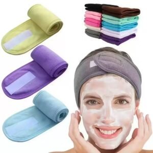 Vincha de Toalla para Skincare