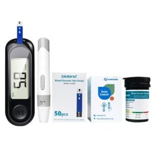 Medidor de Glucosa con Tiras y Lancetas