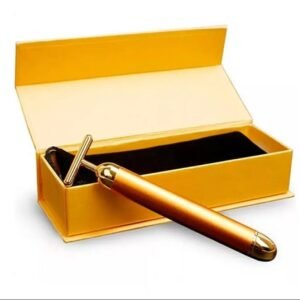 Masajeador Facial Dorado con Estuche